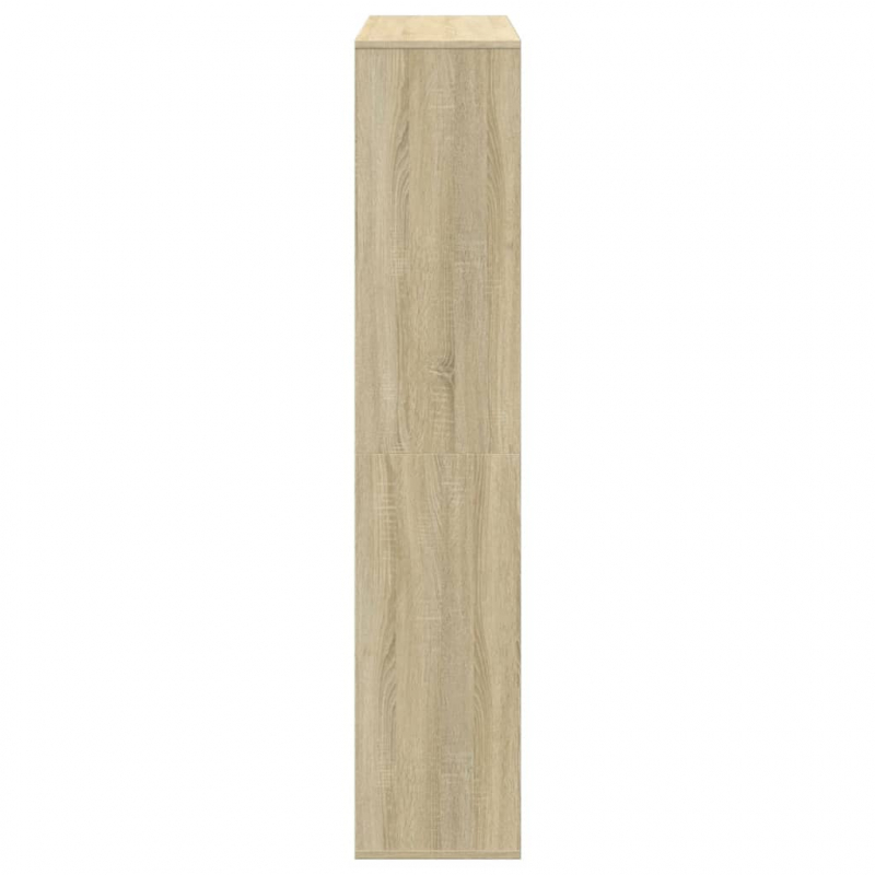 Bücherregal Sonoma-Eiche 102x29x143 cm Holzwerkstoff