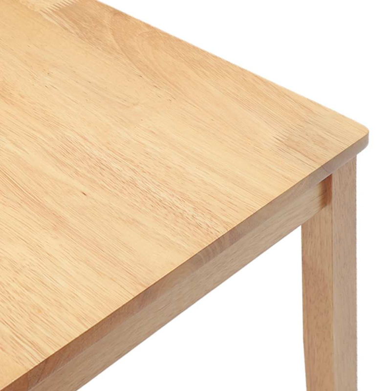 Esszimmerstühle 2 Stk. Massivholz Gummibaum