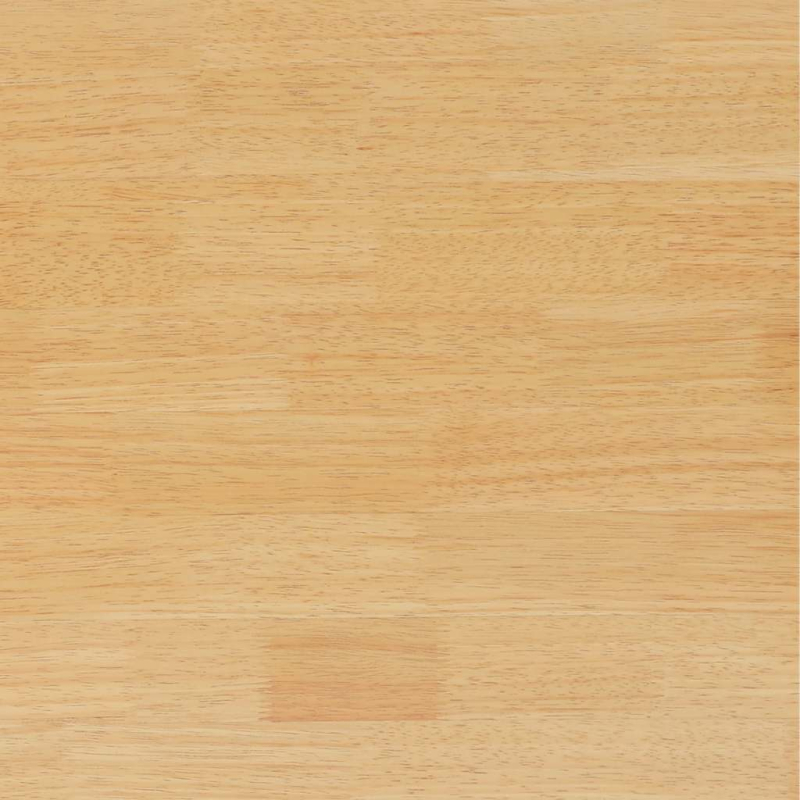 Barhocker 2 Stk. Weiß Massivholz Gummibaum