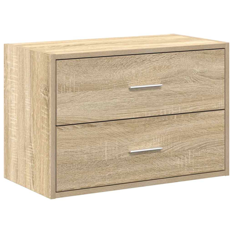 Schrank mit 2 Schubladen Sonoma-Eiche 60x31x40cm Holzwerkstoff