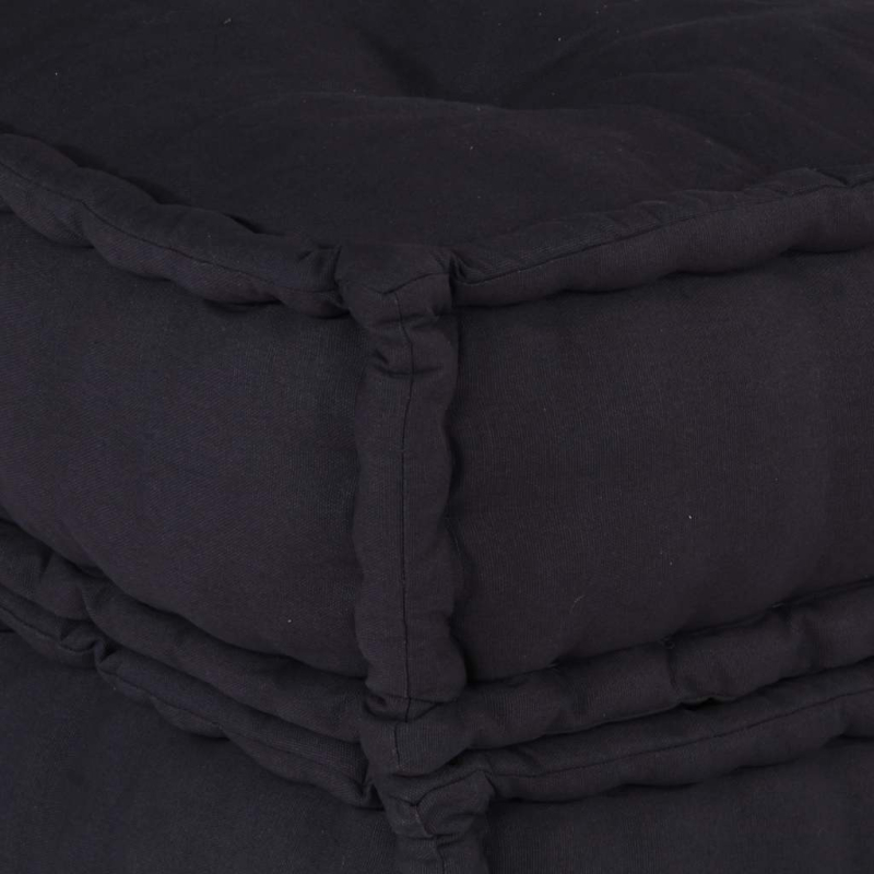 Pouf Modular Anthrazit 70x70x54 cm Stoff