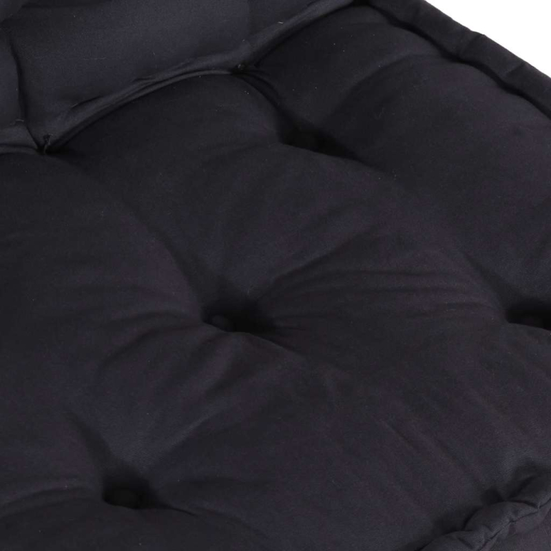 Pouf Modular Anthrazit 70x70x54 cm Stoff