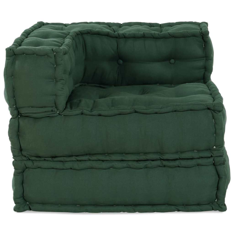 Pouf Modular Grün 70x70x54 cm Stoff