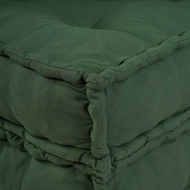 Pouf Modular Grün 70x70x54 cm Stoff