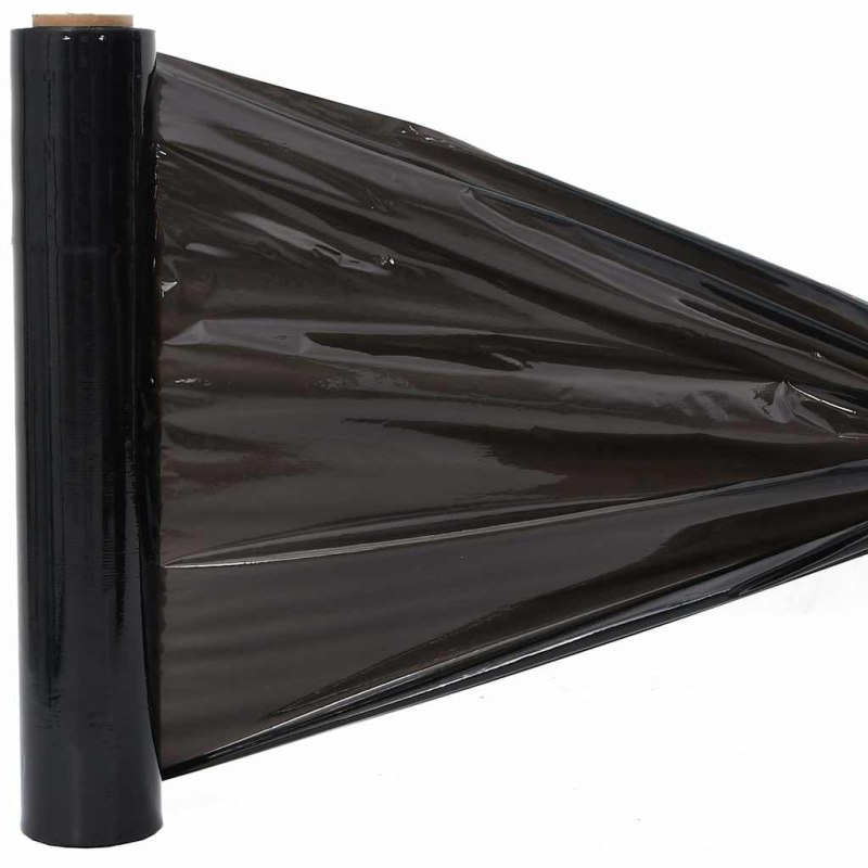 Stretchfolie 2 Stk. Schwarz 30 ?m 50 cm x 300 m