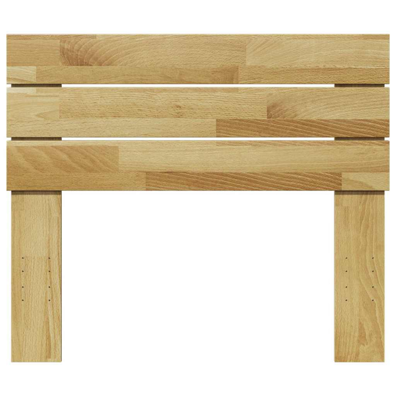 Kopfteil 90 cm Massivholz Eiche