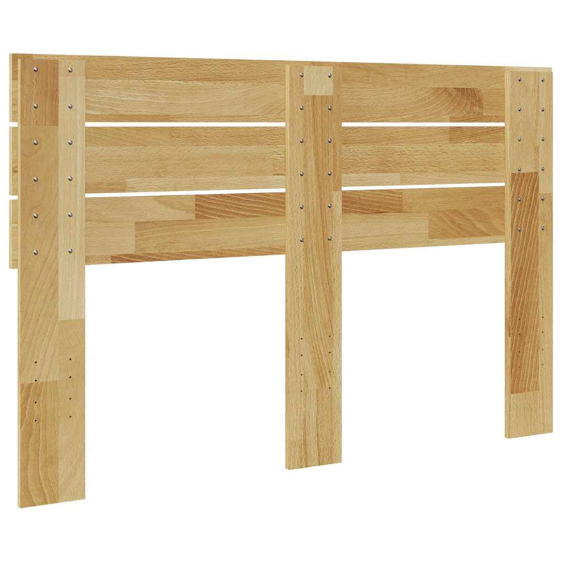 Kopfteil 120 cm Massivholz Eiche