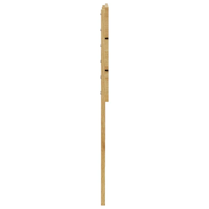Kopfteil 135 cm Massivholz Eiche