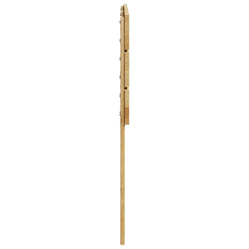 Kopfteil 200 cm Massivholz Eiche
