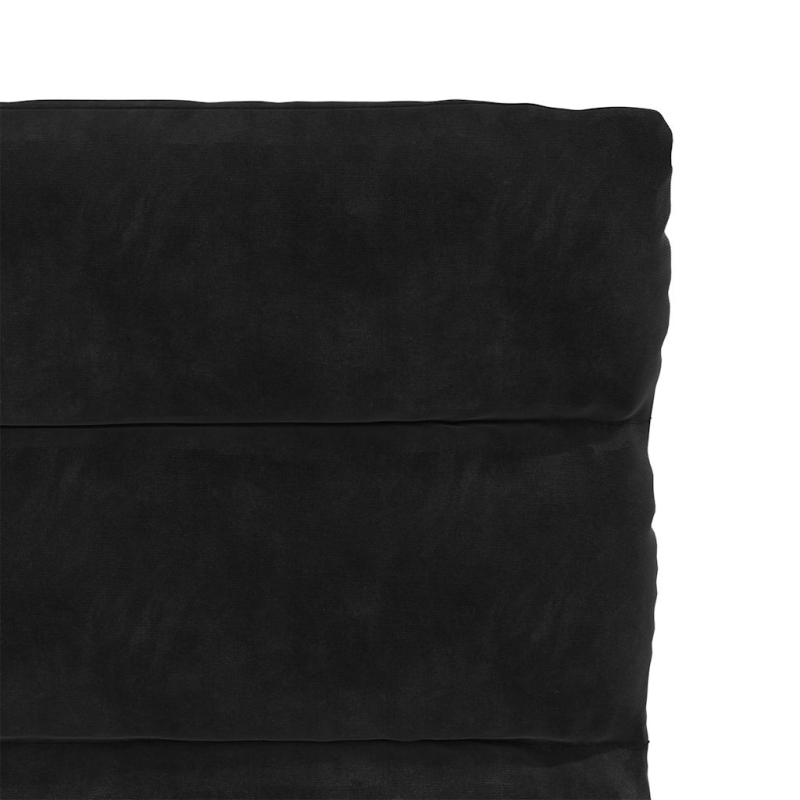 Esszimmerstühle 2 Stk. Schwarz Samt