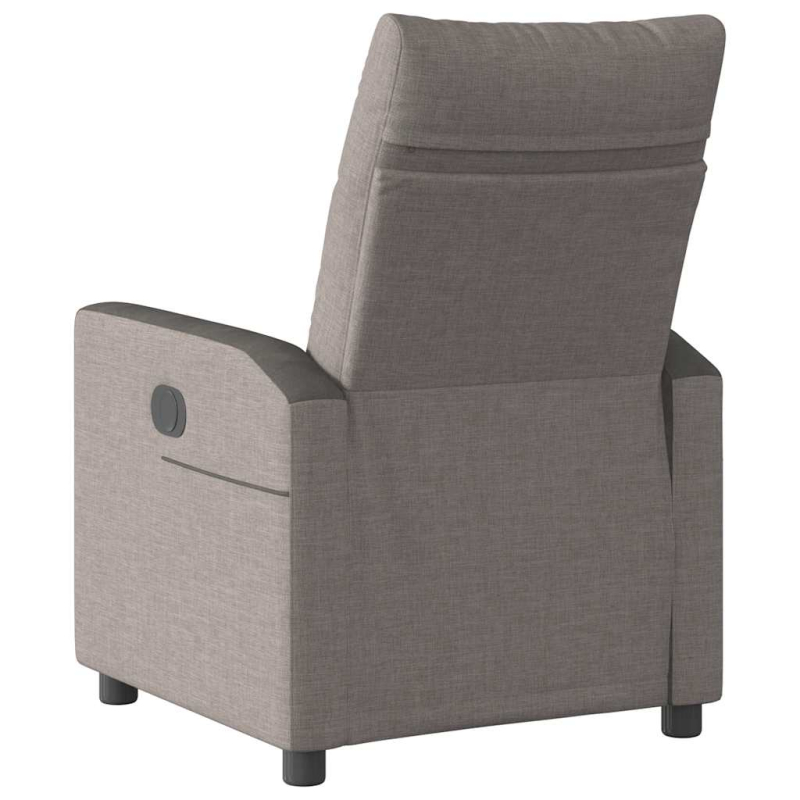 Relaxsessel Elektrisch Taupe Stoff