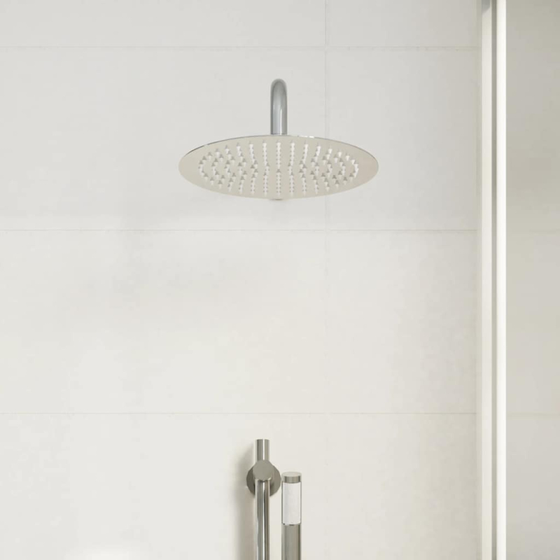 Regenbrause Edelstahl 304 25 cm Rund