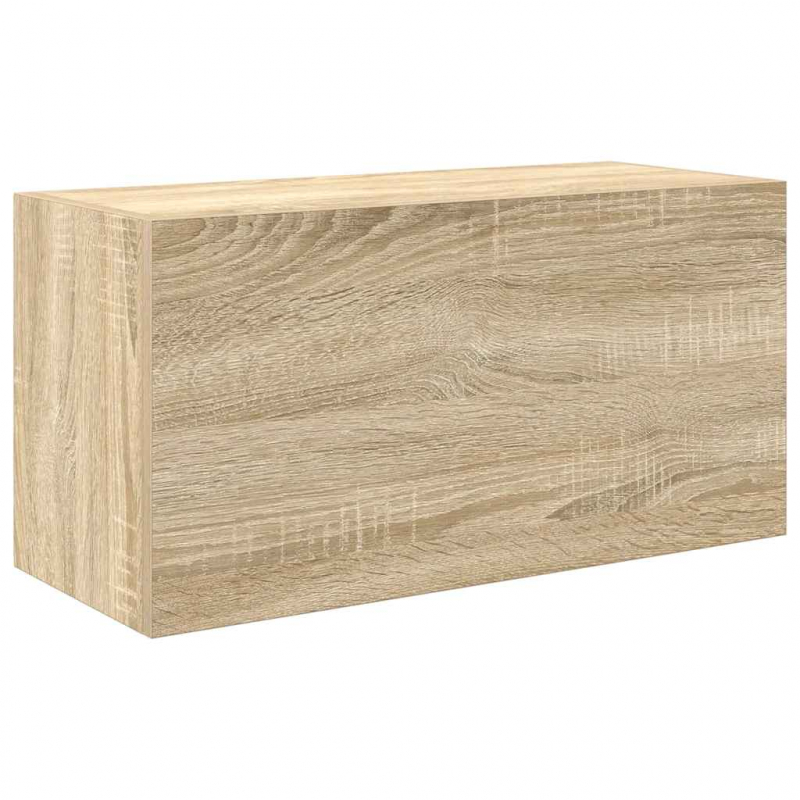 Bad-Wandschrank Sonoma-Eiche 60x25x30 cm Holzwerkstoff