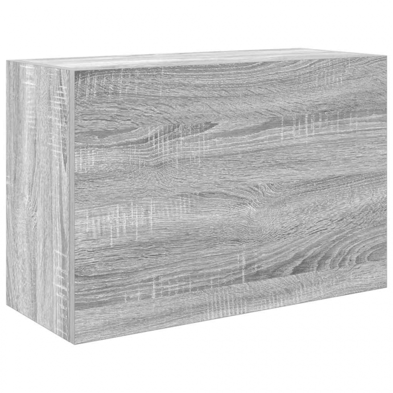 Bad-Wandschrank Grau Sonoma 60x25x40 cm Holzwerkstoff