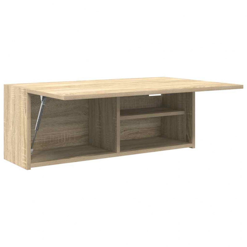 Bad-Wandschrank Sonoma-Eiche 80x25x30 cm Holzwerkstoff