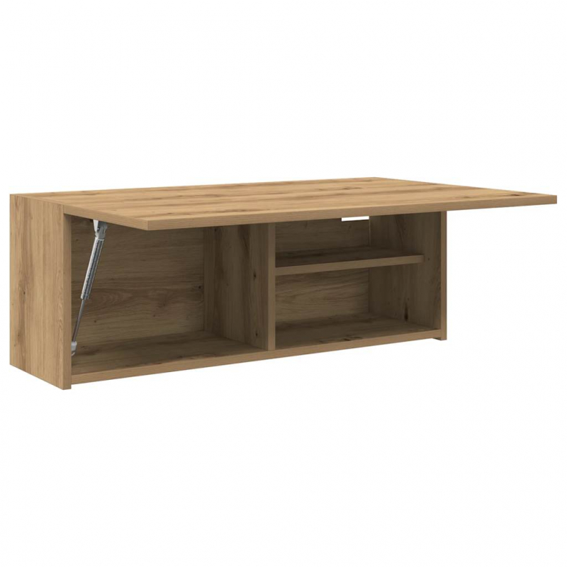 Bad-Wandschrank Artisan-Eiche 80x25x30 cm Holzwerkstoff