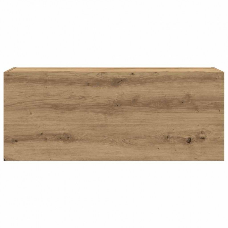 Bad-Wandschrank Artisan-Eiche 100x25x40 cm Holzwerkstoff