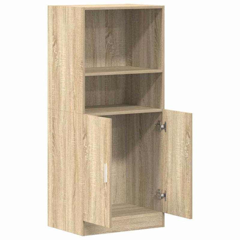 Küchenschrank Sonoma-Eiche 57x41,5x131,5 cm Holzwerkstoff