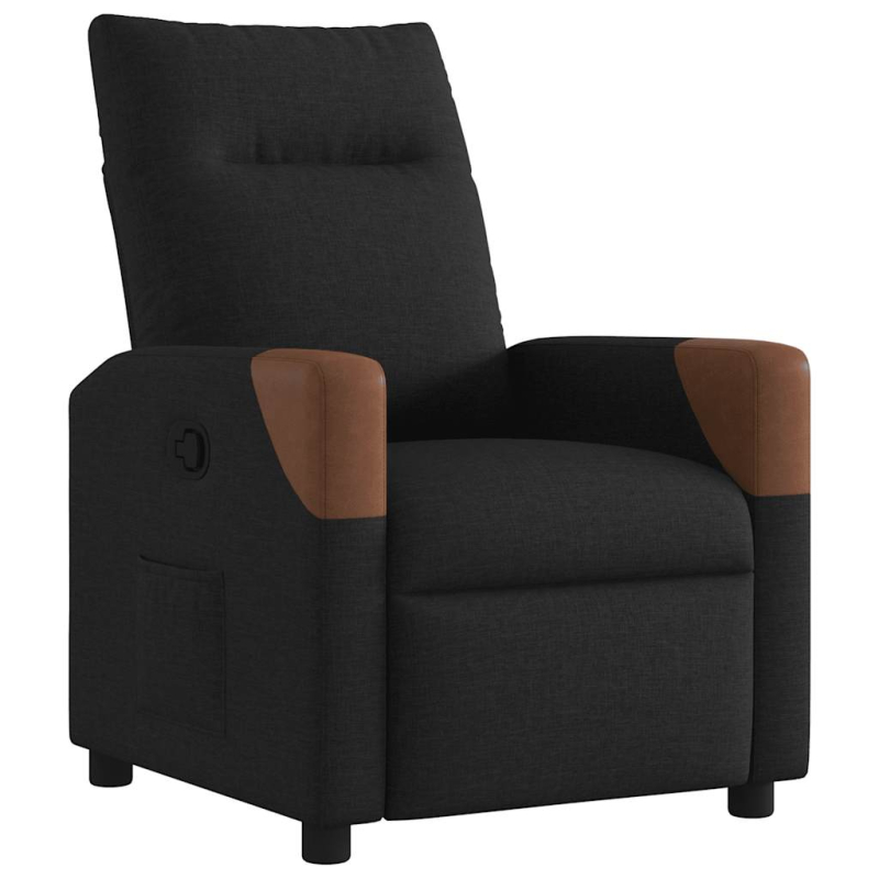 Relaxsessel Schwarz Stoff