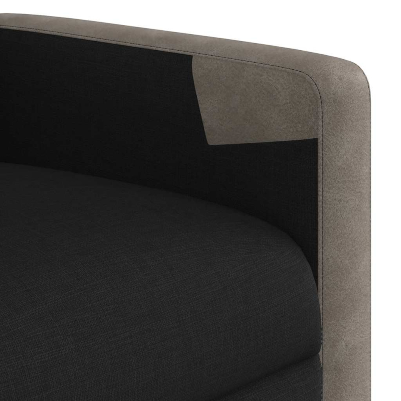 Relaxsessel Schwarz Stoff