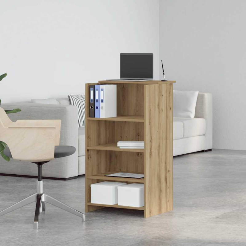 Empfangstheke Artisan-Eiche 55x50x103,5 cm Holzwerkstoff