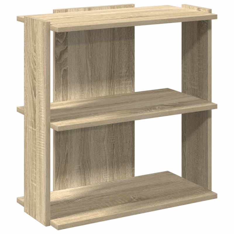 Bücherregal 3 Böden Sonoma-Eiche 60x30x60 cm Holzwerkstoff