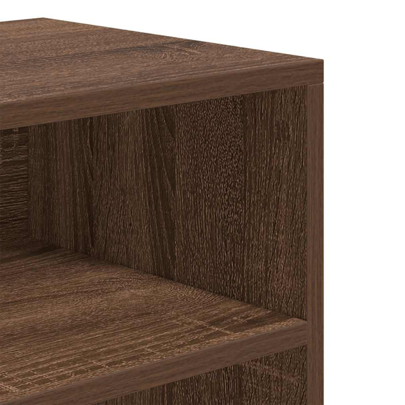 Bücherregal Braun Eichen-Optik 60x30x71,5 cm Holzwerkstoff