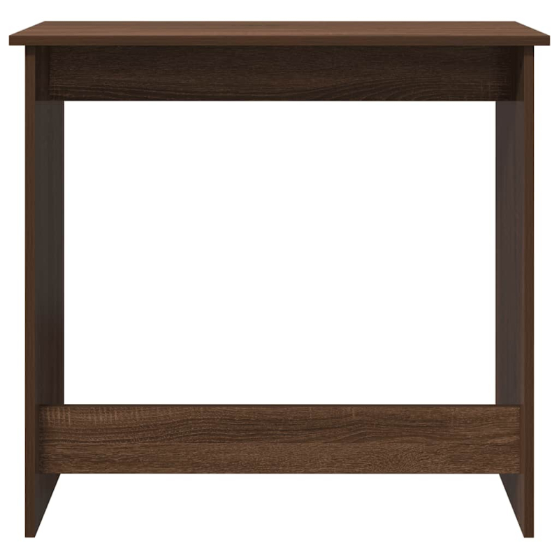 Schreibtisch Braun Eichen-Optik 80x40x75 cm Holzwerkstoff