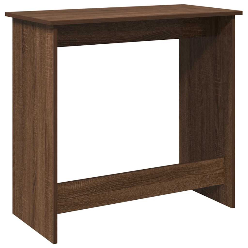 Schreibtisch Braun Eichen-Optik 80x40x75 cm Holzwerkstoff