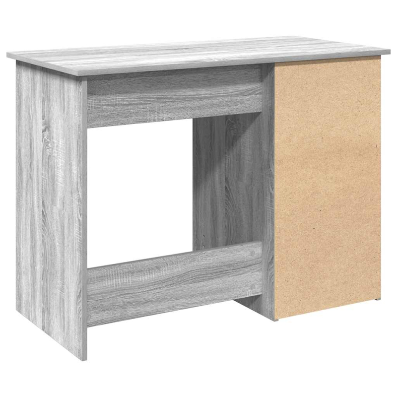 Schreibtisch Grau Sonoma 102x50x75 cm Holzwerkstoff