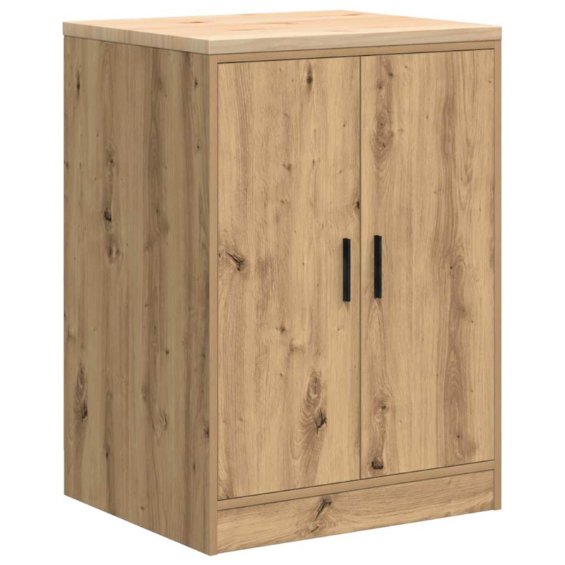 Garagen-Aufbewahrungsschrank Artisan-Eiche Massivholz Kiefer