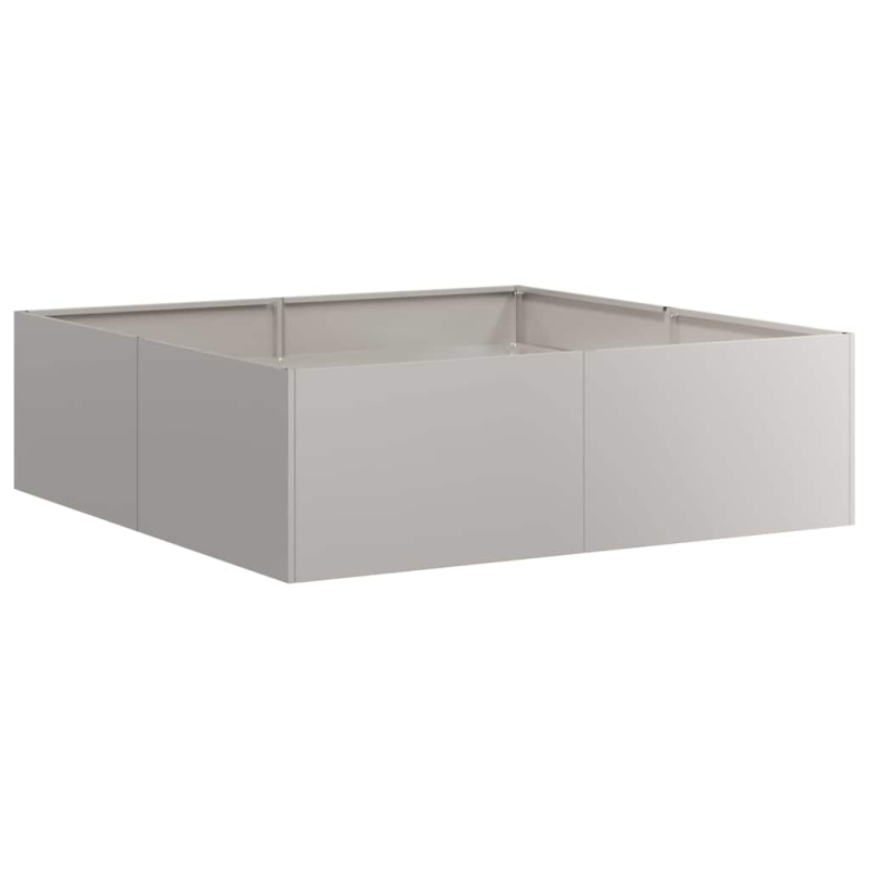 Pflanzkübel Rostig 100x100x30 cm Wetterfester Stahl