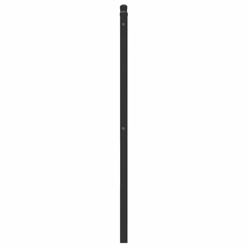 Kopfteil Braun Eichen-Optik 80 cm Holzwerkstoff und Stahl