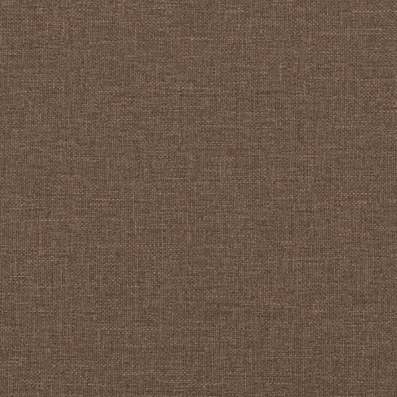 2-Sitzer-Sofa Braun 120 cm Stoff