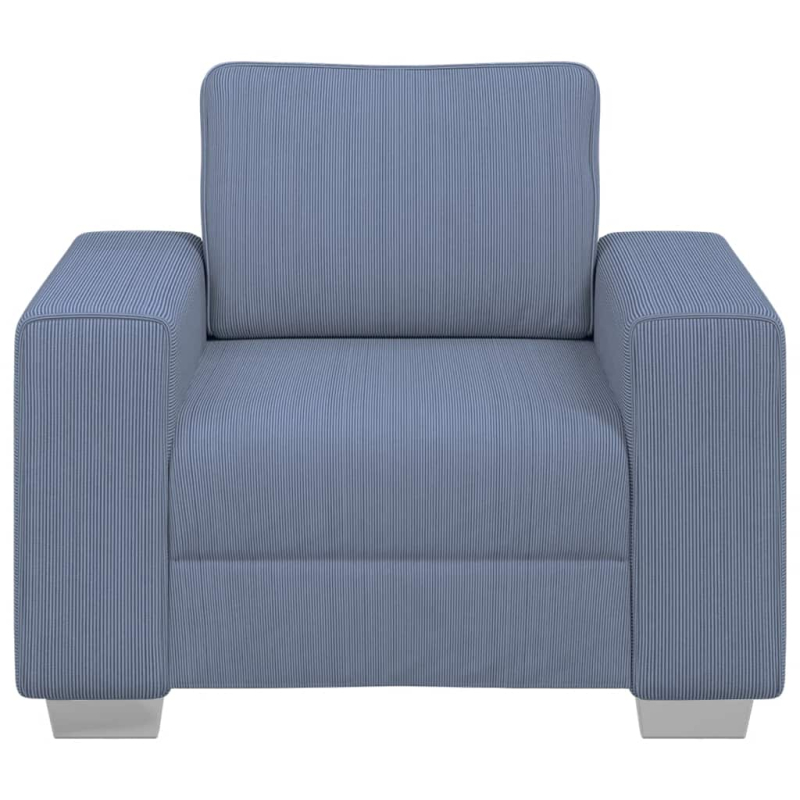 Sessel Blau 60 cm Cordstoff