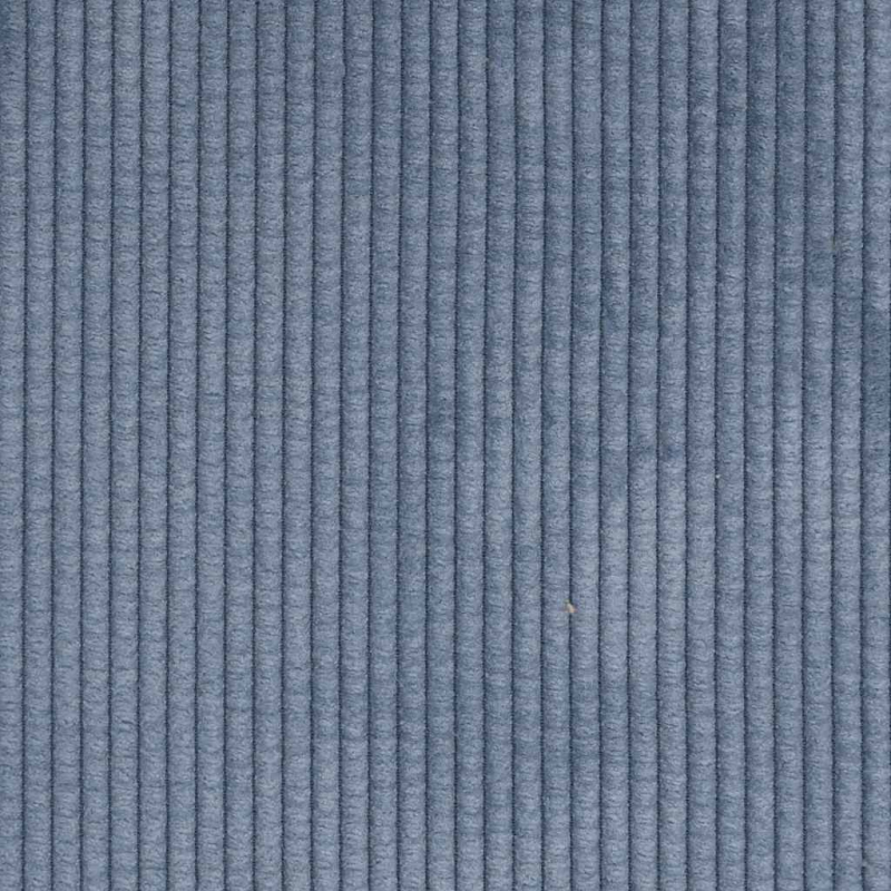 Zweisitzer-Sofa Blau 140 cm Cordstoff