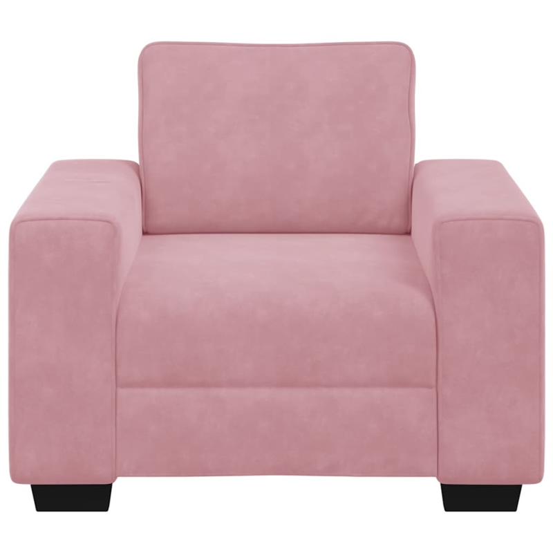 Sessel Rosa 60 cm Samt