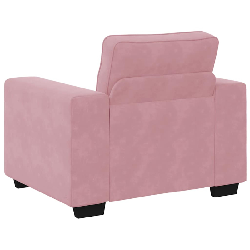 Sessel Rosa 60 cm Samt
