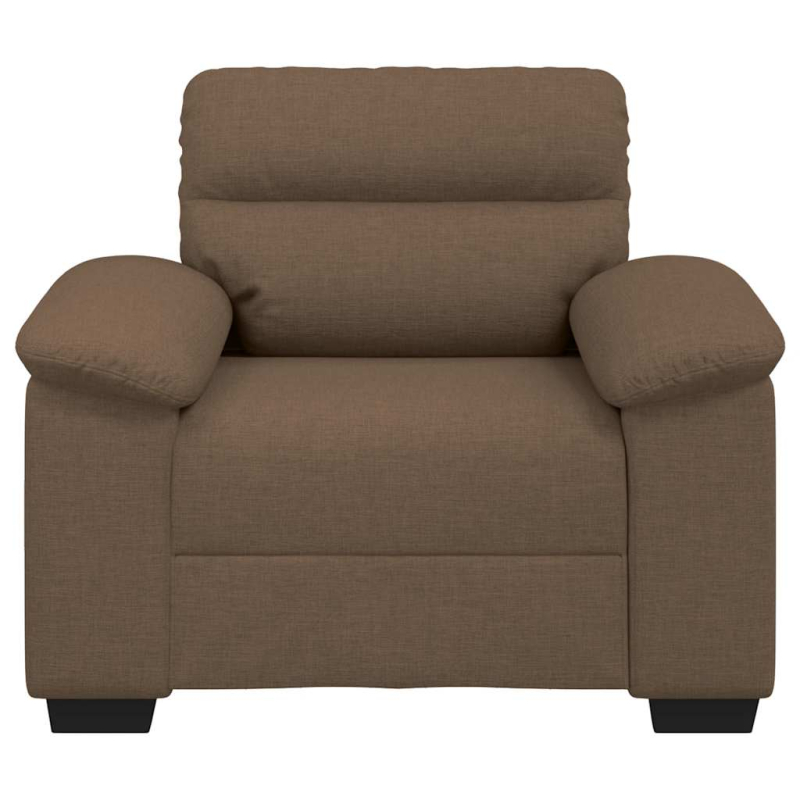 Sessel Braun 60 cm Stoff