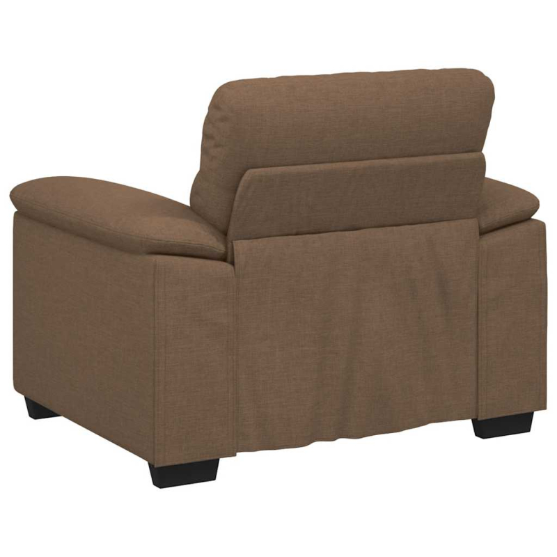 Sessel Braun 60 cm Stoff