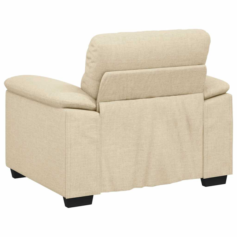 Sessel Creme 60 cm Stoff