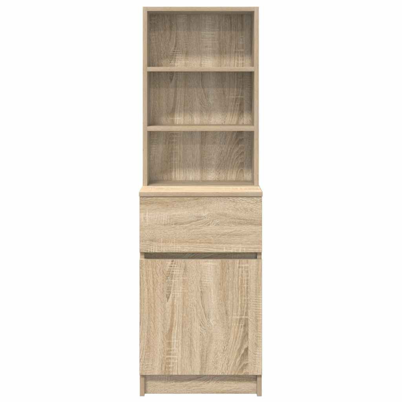 Nachttisch Sonoma-Eiche 39x35x125 cm Holzwerkstoff