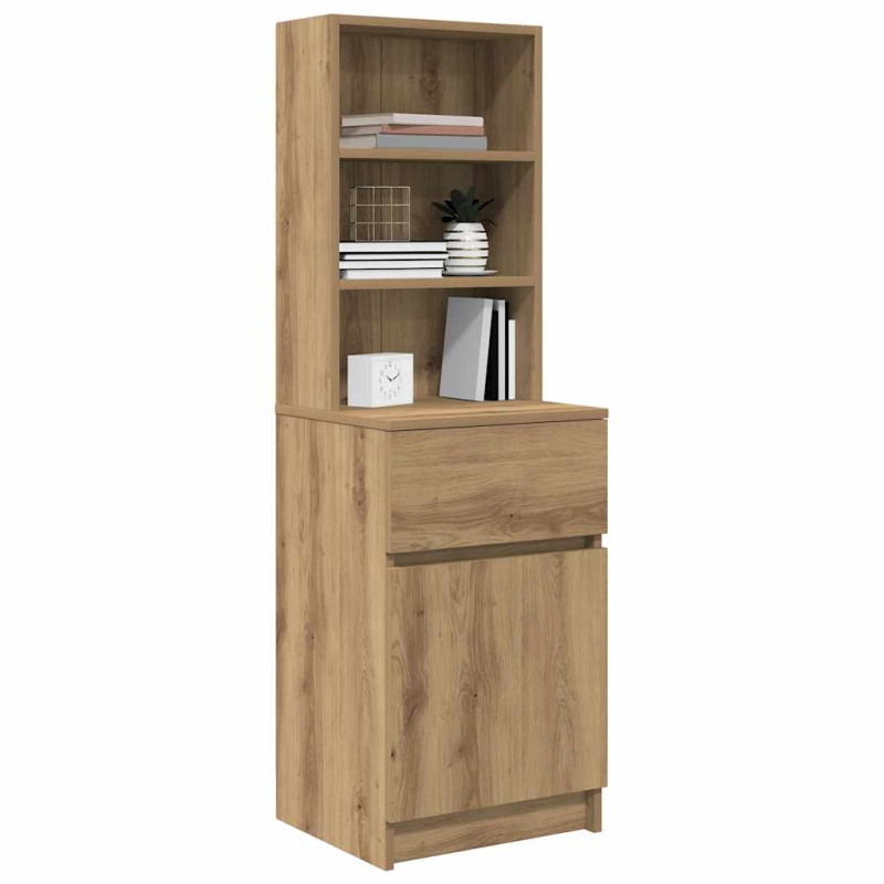 Nachttisch Artisan-Eiche 39x35x125 cm Holzwerkstoff