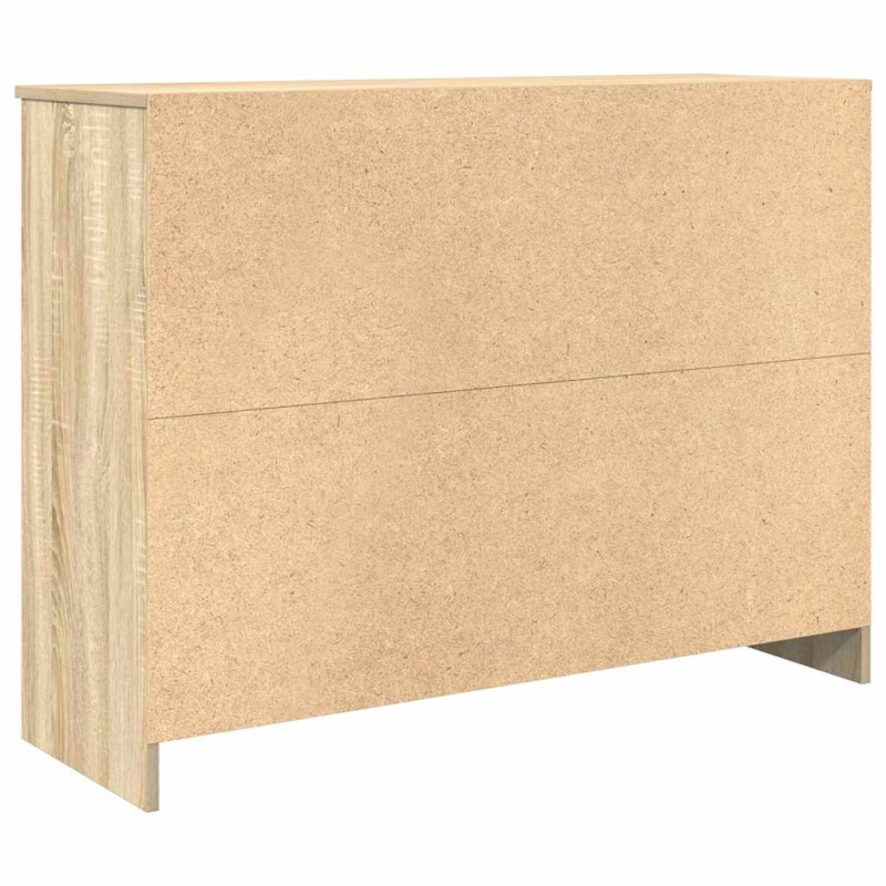 Sideboard mit Schublade Sonoma-Eiche 101x35x76 cm Holzwerkstoff