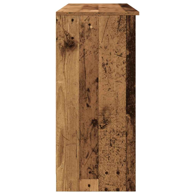 Sideboard mit Schublade Altholz-Optik 101x35x76cm Holzwerkstoff