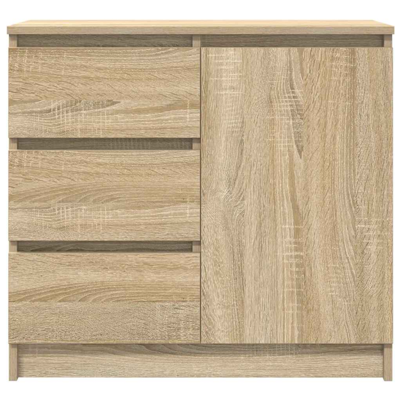 Sideboard mit Schublade Sonoma-Eiche 71x35x65 cm Holzwerkstoff