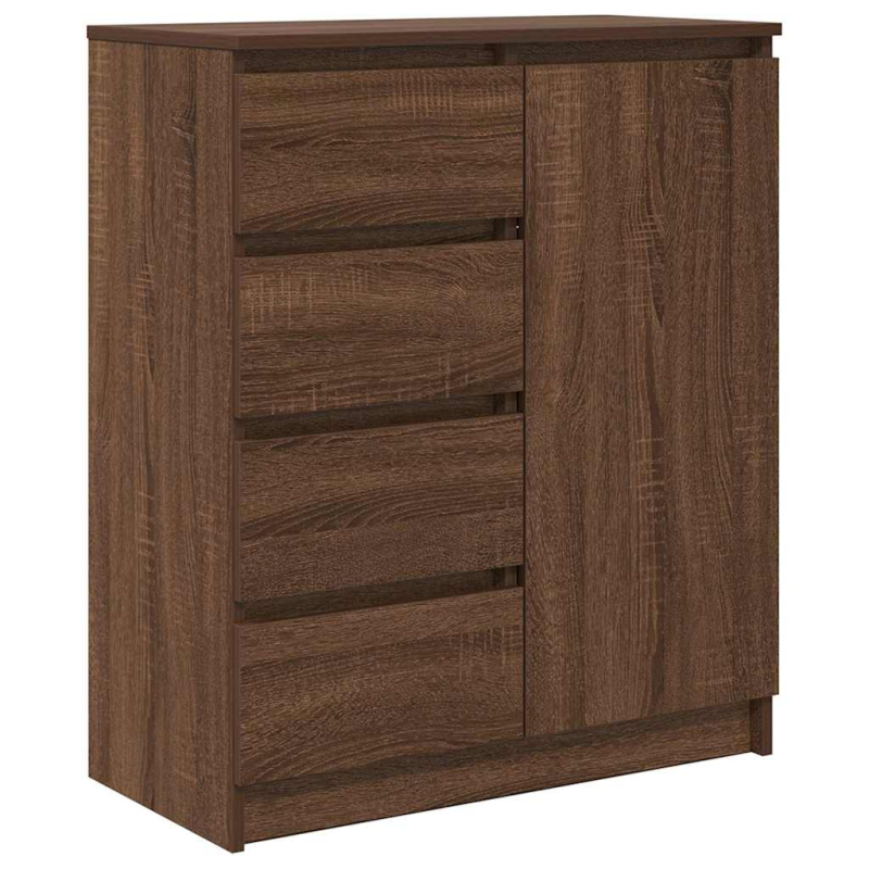 Sideboard mit Schubladen Braun Eichen-Optik 71x35x84 cm