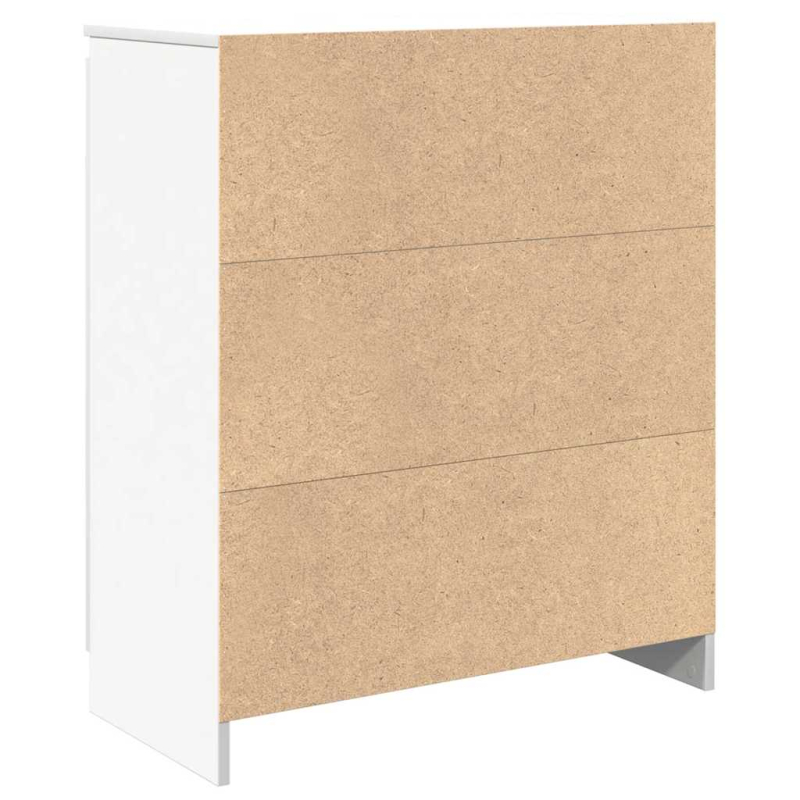 Sideboard mit Schublade Weiß 71x35x84 cm Holzwerkstoff