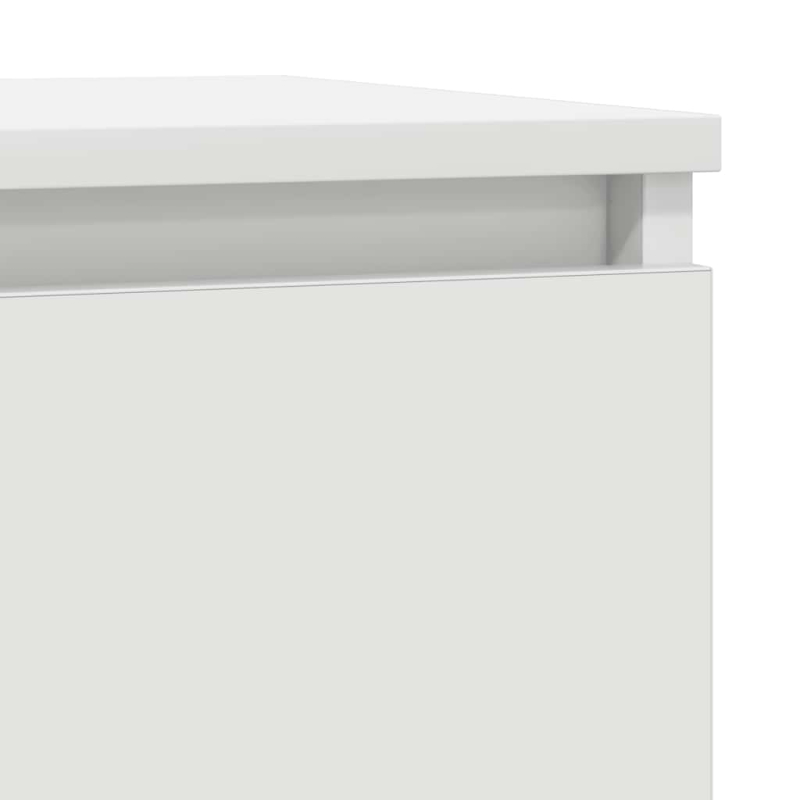 Sideboard mit Schublade Weiß 71x35x65 cm Holzwerkstoff