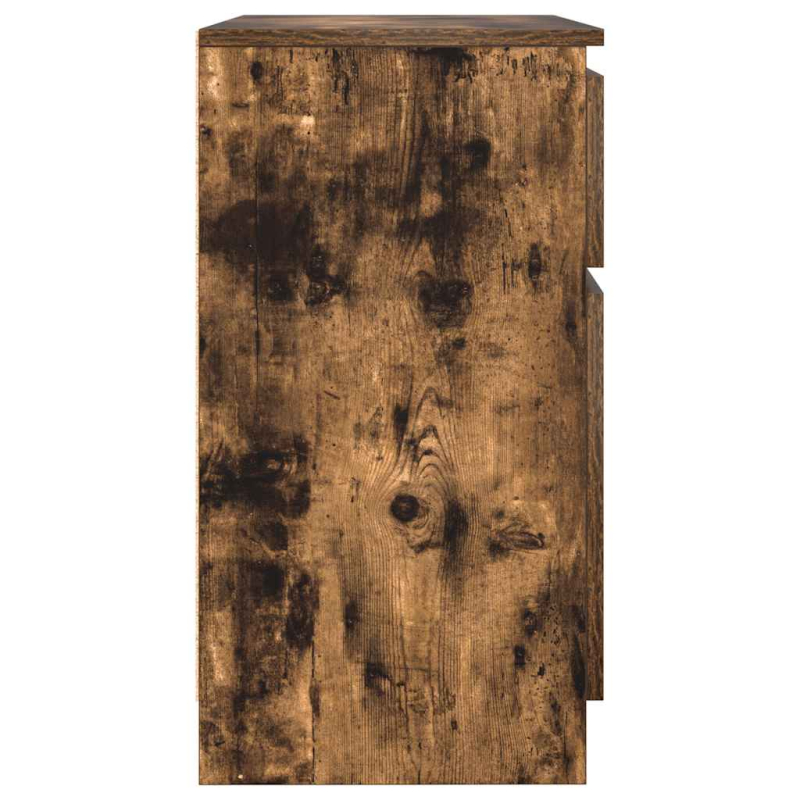 Sideboard mit Schublade Räuchereiche 71x35x65 cm Holzwerkstoff